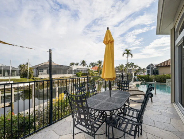 Marco Island Beautiful 3 Bedroom Home with Pool & Canal View